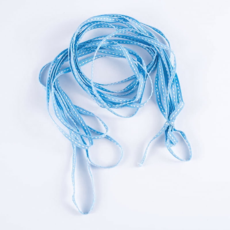 Correas de embalaje de flores punteadas de poliéster de 0,5 cm