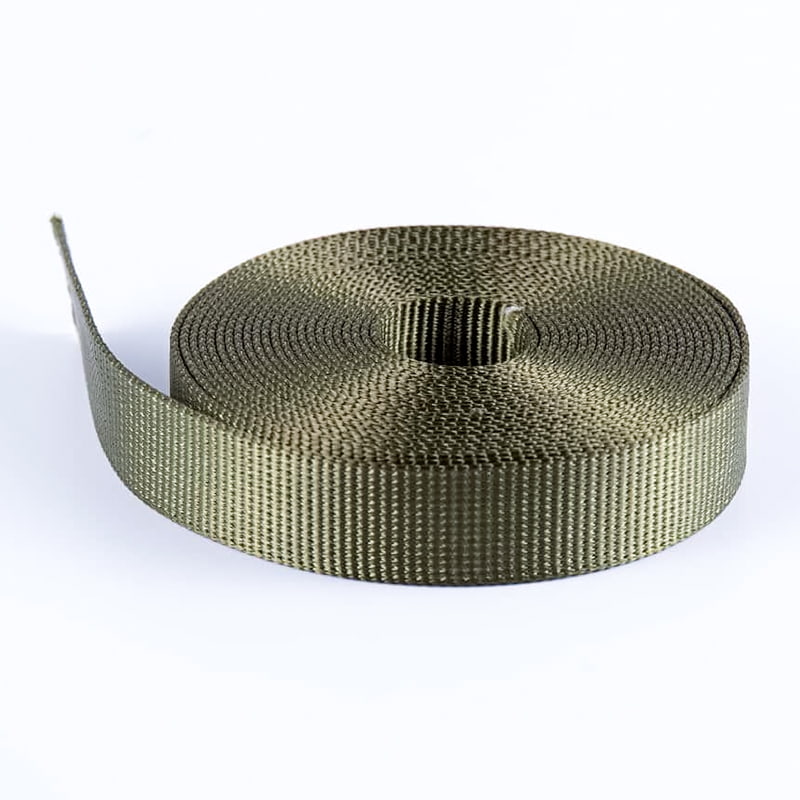 Correas flexibles de sarga de poliéster de 2,5 cm para collares de perros