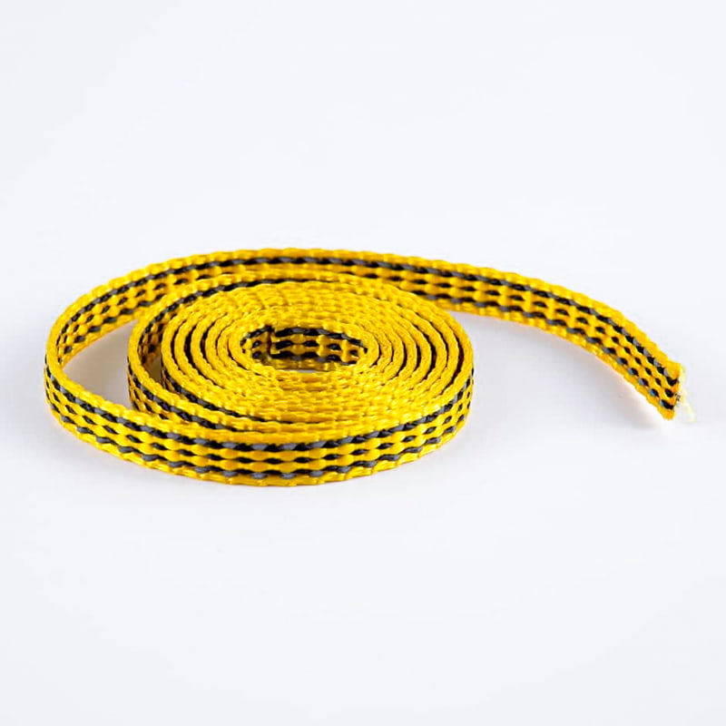 Correas reflectantes de poliéster para entrenamiento de mascotas, 1,0 cm